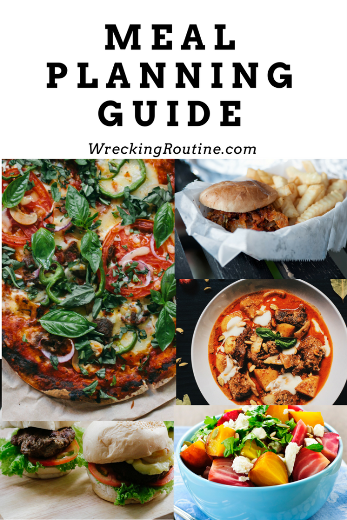 Meal Planning Guide Free Wrecking Routine