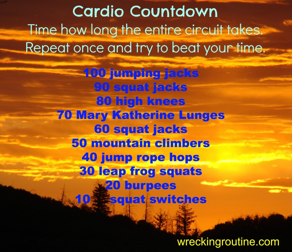 It's The Final Countdown....In a Cardio Way - Brooke Selb